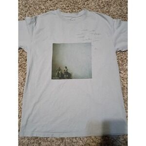Shawn Mendes Justin Bieber Monster T-Shirt Mens Medium Light Blue Graphic Tee